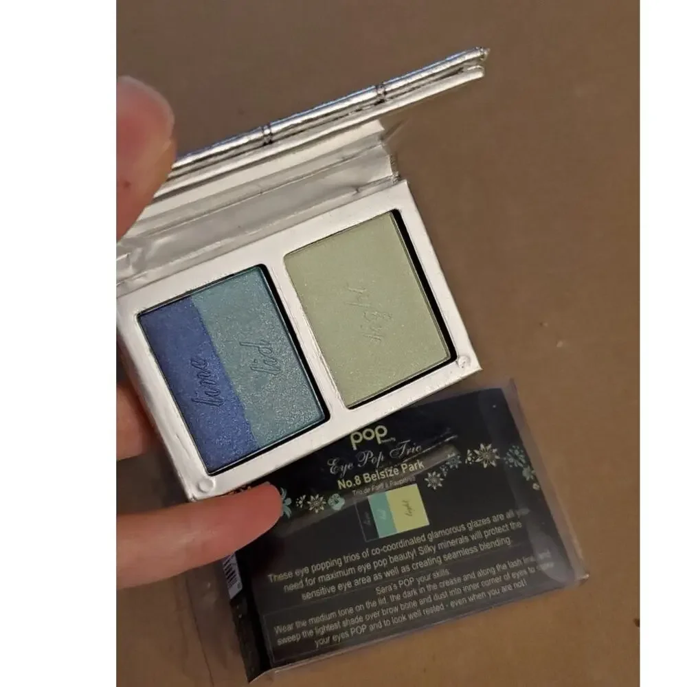 POP Beauty Eye Pop Trio Eye Shadow No 8 Belsize Park ~ DISCONTINUED & RARE
